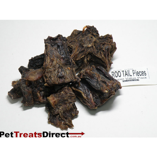 Kangaroo Tail Pieces 1kg